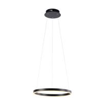Paul Neuhaus Zwarte led hanglampRitus Ø 40cm - 15393-13