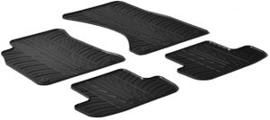 Rubbermatten passend voor Audi A5 2007- (T-Design 4-delig + montageclips) GL0241