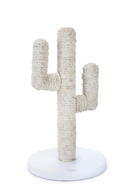 Designed by Lotte hout krabpaal cactus wit 35x35x60 - Designed by lotte