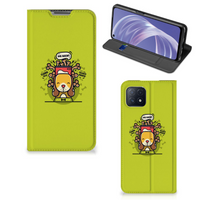 OPPO A73 5G Magnet Case Doggy Biscuit - thumbnail