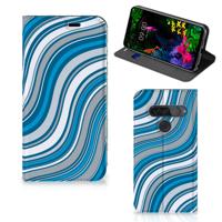 LG G8s Thinq | Hoesje met Magneet | Waves Blue