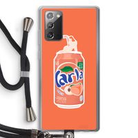 S(peach)less: Samsung Galaxy Note 20 / Note 20 5G Transparant Hoesje met koord