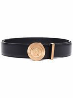 Versace ceinture Medusa Biggie en cuir - Noir