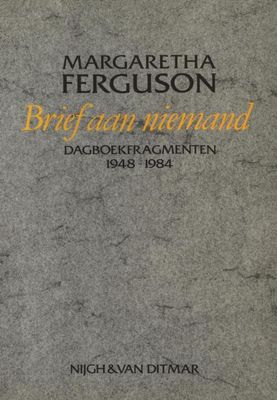 Brief aan niemand - Margaretha Ferguson - ebook
