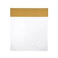 Meyco baby wieglaken Double diamond 75x100 cm honey gold - thumbnail