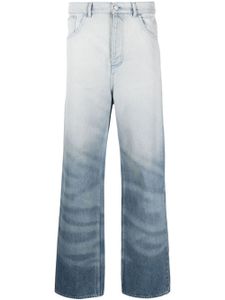 Botter pantalon à ornements en cristal - Bleu