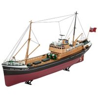 North Sea Trawler Fishing vessel model Montagekit 1:142 North Sea Trawler Fishing vessel model Montagekit 1:142