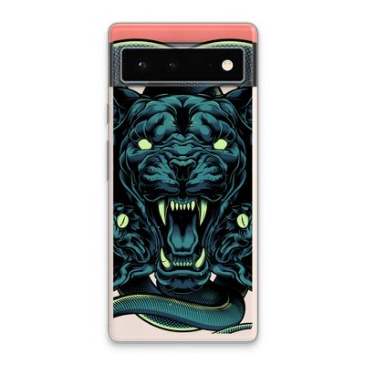 Cougar and Vipers: Google Pixel 6 Transparant Hoesje