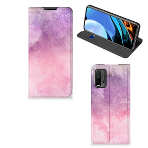 Bookcase Xiaomi Poco M3 | Redmi 9T Pink Purple Paint