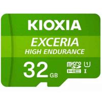 Micro SD kaart met adapter Kioxia Exceria High Endurance Klasse 10 UHS-I U3 Groen