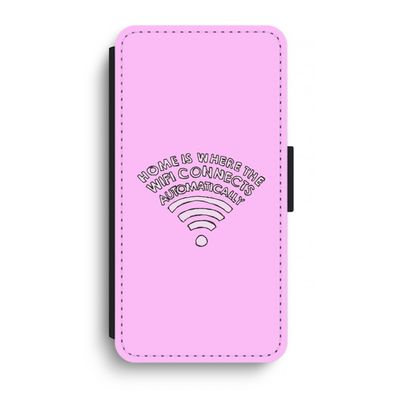 Home Is Where The Wifi Is: iPhone XR Flip Hoesje