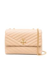 Tory Burch sac porté épaule Kira à matelassage chevrons - Tons neutres - thumbnail