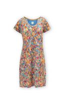 Pip Studio Pip Studio Djoy Short Sleeve Nightdress Tutti i Fiori Light Blue S - thumbnail