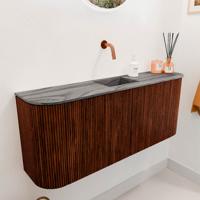 Toiletmeubel Mondiaz Joya Dlux | 103.2 cm | Meubelkleur Ruby | Faye wastafel Sombra Wasbak Midden | Zonder kraangat(en) Toiletmeubel Mondiaz Joya Dlux | 103.2 cm | Meubelkleur Ruby | Faye wastafel Sombra Wasbak Midden | Zonder kraangat(en)