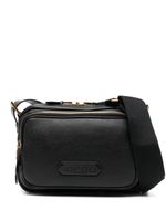 TOM FORD sacoche en cuir à patch logo - Noir - thumbnail