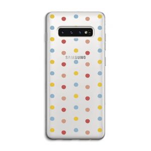 Bollen: Samsung Galaxy S10 4G Transparant Hoesje