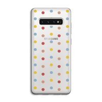 Bollen: Samsung Galaxy S10 4G Transparant Hoesje