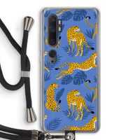Luipaard: Xiaomi Mi Note 10 Pro Transparant Hoesje met koord