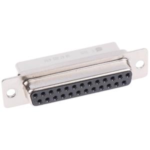 Harting 09 67 025 4701 D-sub female connector 180 ° Aantal polen: 25 Crimpen 1 stuk(s)