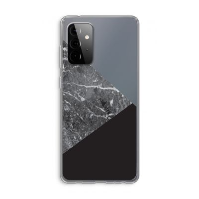 Combinatie marmer: Samsung Galaxy A72 Transparant Hoesje