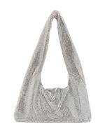 Kara sac cabas orné de cristaux - Métallisé