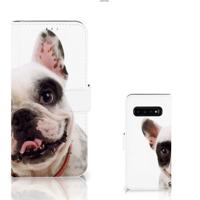 Samsung Galaxy S10 Plus | Telefoonhoesje | Met pasjeshouder | Franse Bulldog Samsung Galaxy S10 Plus | Telefoonhoesje | Met pasjeshouder | Franse Bulldog