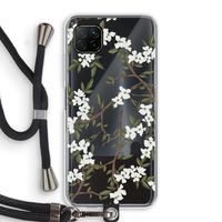 Blossoming spring: Huawei P40 Lite Transparant Hoesje met koord