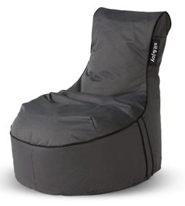 Zitzak 'Aruba' Anthracite - Zwart - Weerbestendig - Sit&Joy