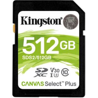 Kingston Technology Canvas Select Plus 512 GB SDXC UHS-I Klasse 10
