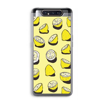 When Life Gives You Lemons...: Samsung Galaxy A80 Transparant Hoesje
