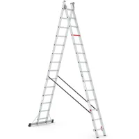 Wixor Professionele Ladder Aluminium 2x14