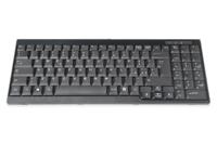 Digitus DS-72000IT KVM-toetsenbord Kabelgebonden QWERTY, Italiaans Zwart