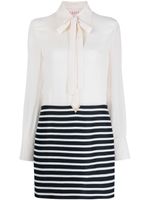 Valentino Garavani robe-chemise courte - 671