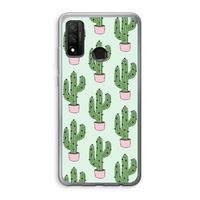 Cactus Lover: Huawei P Smart (2020) Transparant Hoesje