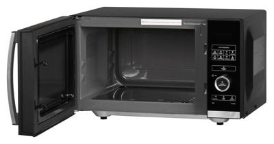Sharp YC-QS254AE-B magnetron Aanrecht Solo-magnetron 25 l 900 W Zwart, Roestvrijstaal