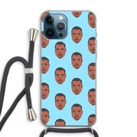 Kanye Call Me?: iPhone 12 Pro Max Transparant Hoesje met koord