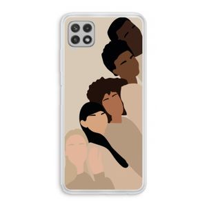 Sweet creatures: Samsung Galaxy A22 4G Transparant Hoesje