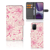 OnePlus 8T Hoesje Pink Flowers
