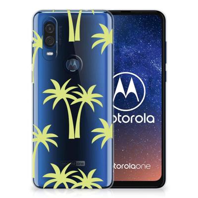 Motorola One Vision | TPU Case | Palmtrees