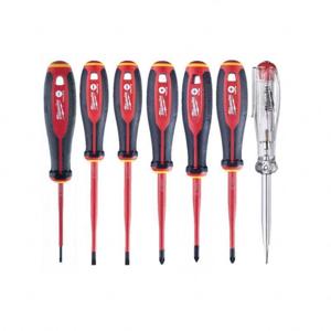 Milwaukee Tri-Lobe VDE Schroevendraaier PZ SET - 7-delig - 4932478738