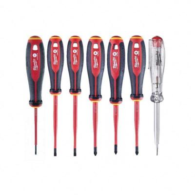Milwaukee Tri-Lobe VDE Schroevendraaier PZ SET - 7-delig - 4932478738