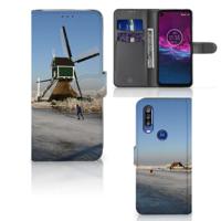 Motorola One Action | Flip Cover | Schaatsers