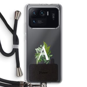 Green Brush: Xiaomi Mi 11 Ultra Transparant Hoesje met koord