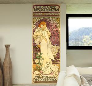 Alfons Mucha Muursticker