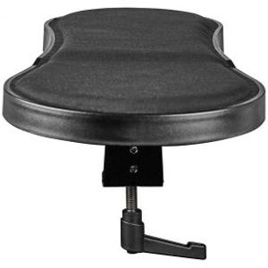 Ergonomic Arm Rest | Full Motion | Desktop | with Mouse Pad | Black