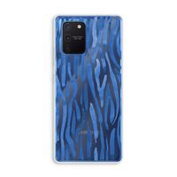 Blauwe nerven: Samsung Galaxy Note 10 Lite Transparant Hoesje