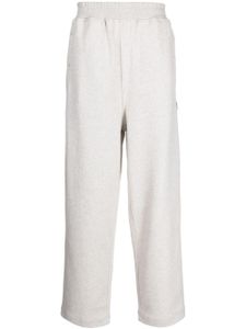 izzue pantalon de jogging à patch logo - Gris