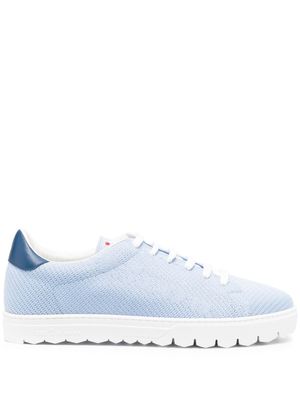 Kiton baskets à perforations - Bleu