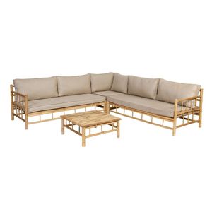 Exotan Bamboo lounge hoekset