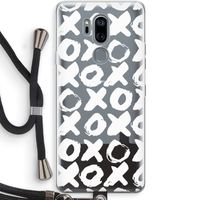 XOXO: LG G7 Thinq Transparant Hoesje met koord